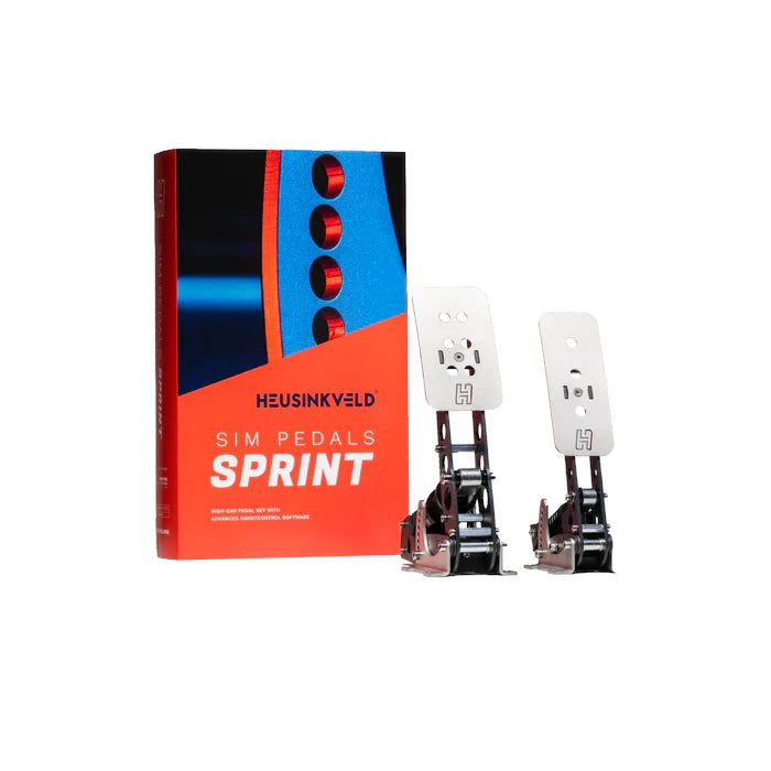 Heusinkveld Sprint Black Sim Racing pedals on Player1 Sim Gear