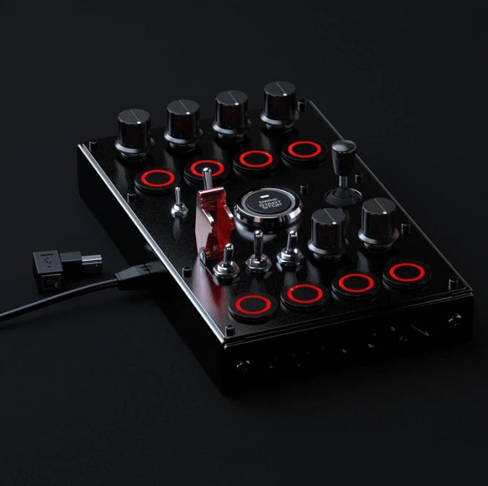 Ignition Controls NA2 RR E6 V4 Sim Racing Button Box on Player1 Sim Gear