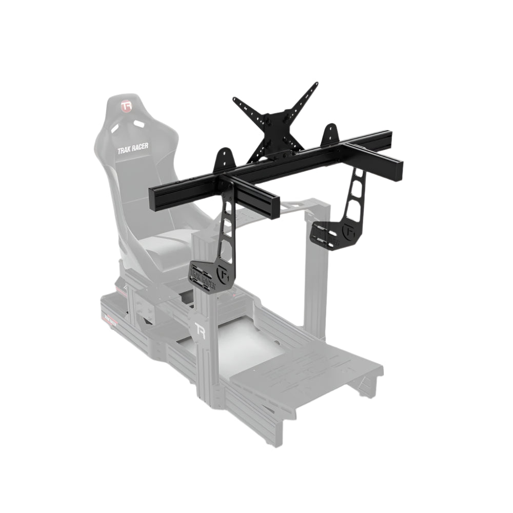 Large Cockpit-Mounted Single Monitor Stand - 1200mm / 47.25" Wide for Sim Racing on Player1 Sim Gear