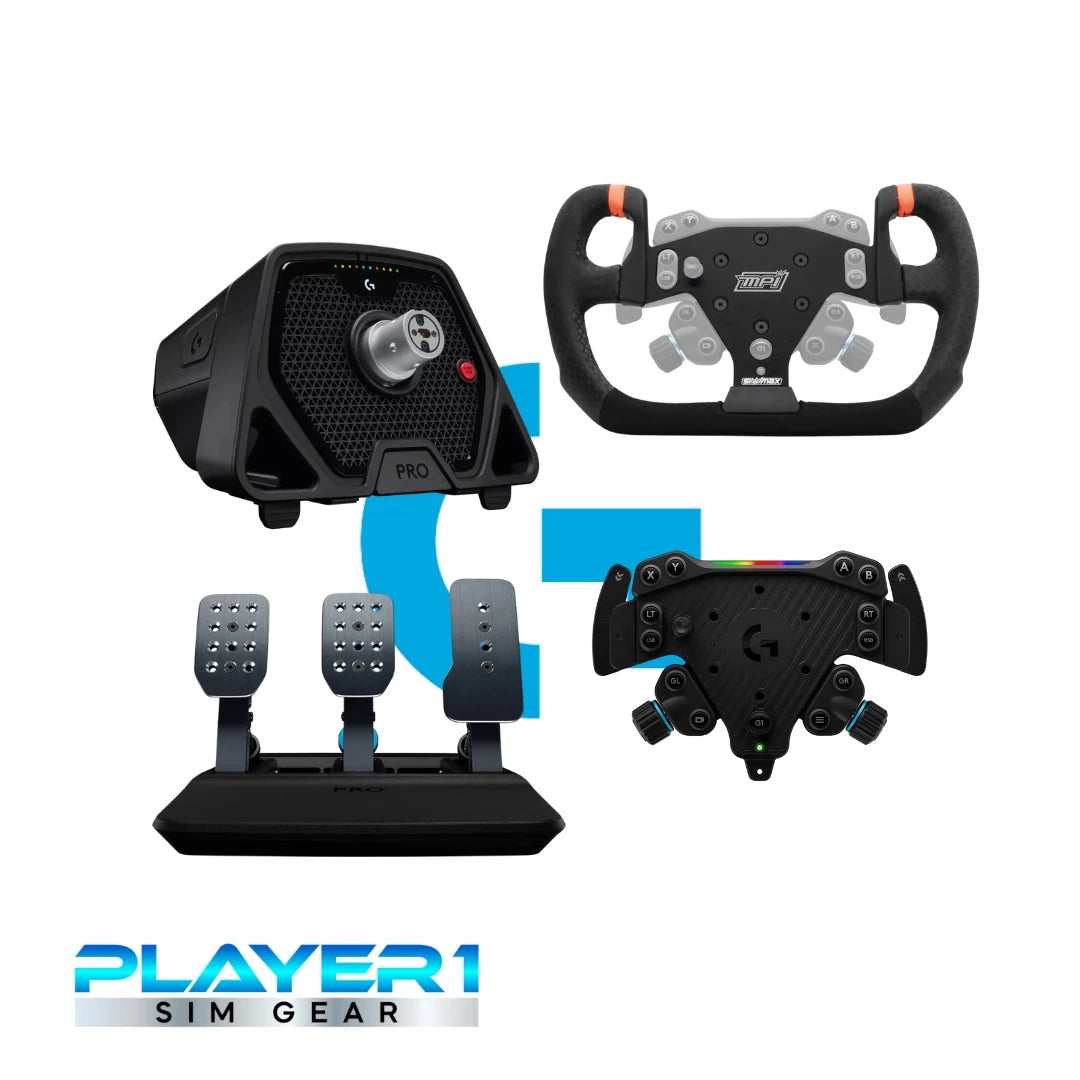 Logitech G Pro MPI GT330 Bundle on Player1 Sim Gear