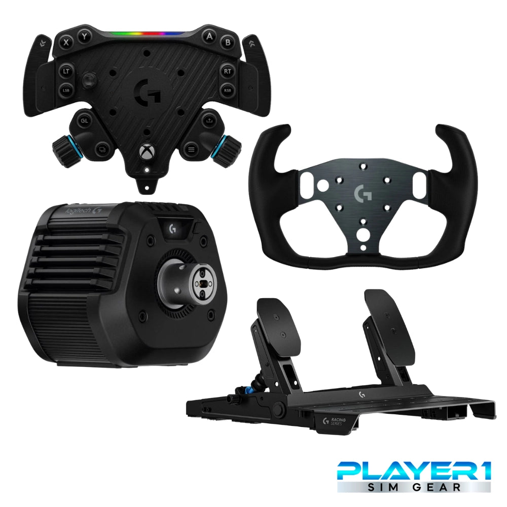 Logitech RS50 Track Bundle (PS, XBox and PC) on Player1 Sim Gear