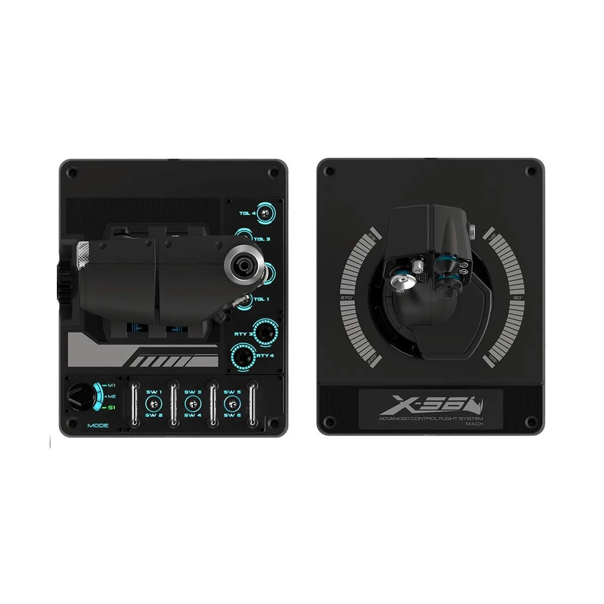 Logitech G Pro X56 Hotas joystick and throttle for flight and space simulation on Player1 Sim Gear