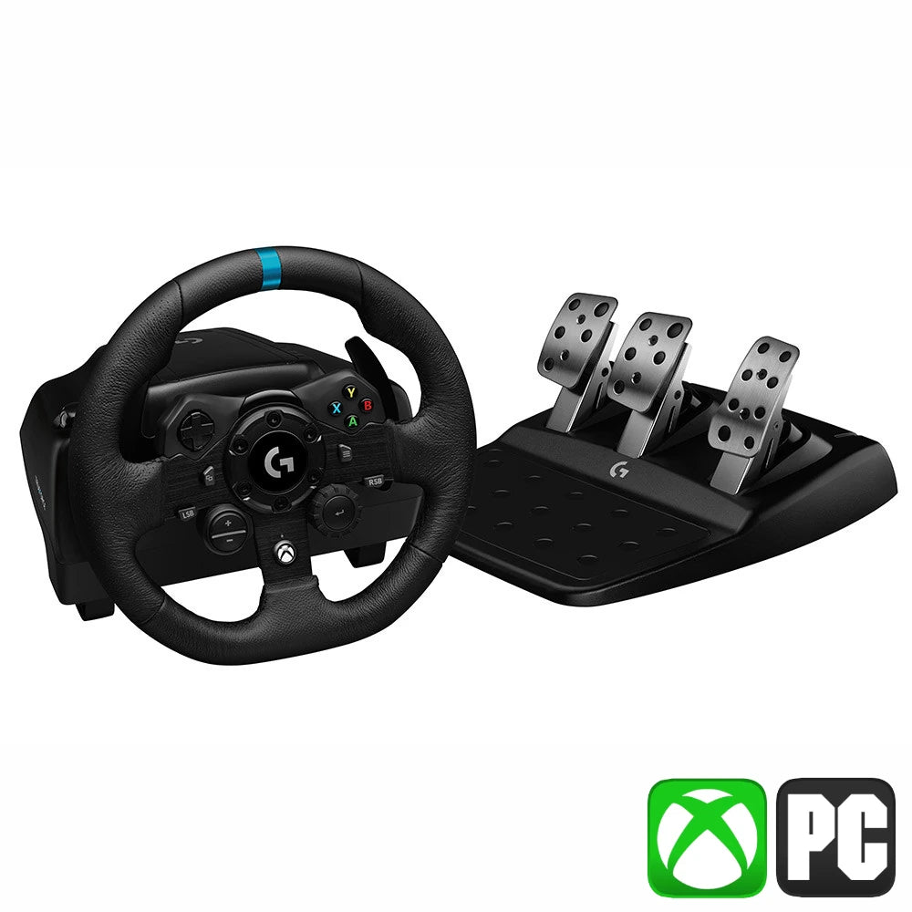 Logitech G923 Racing Wheel and Pedals for Xbox One and PC