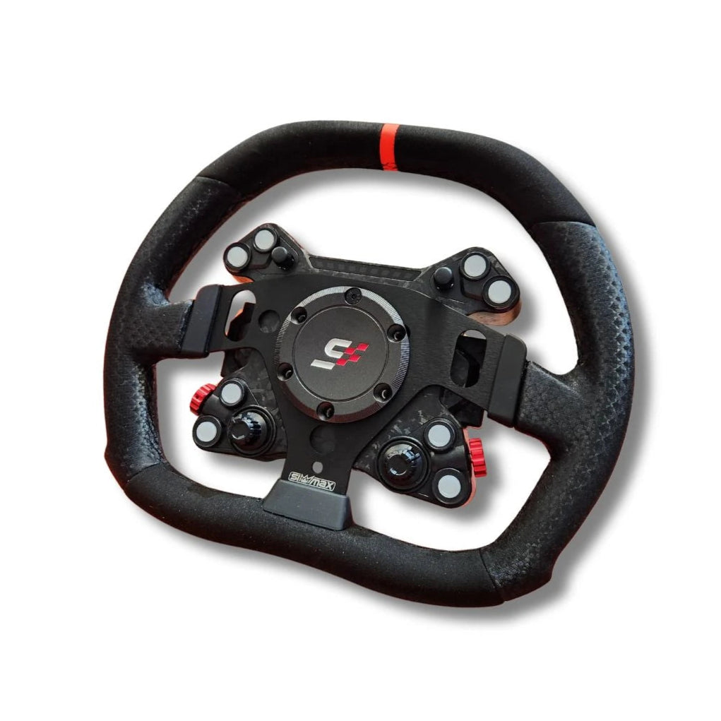 MPI GT310 Supercar X Rim+ Simagic Neo X Wheel Hub on Player1 Sim Gear 