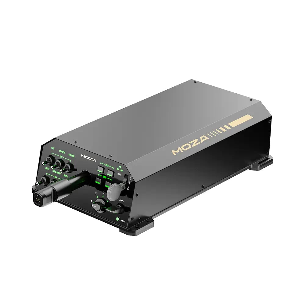 Moza AY210 Force Feedback Yoke Base on Player1 Sim Gear