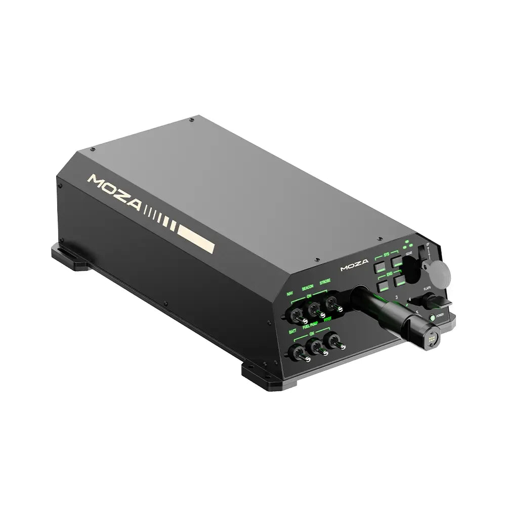 Moza AY210 Force Feedback Yoke Base on Player1 Sim Gear