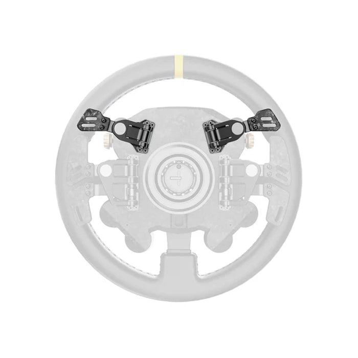 MOZA Paddle Add-On Kit for CS Pro Wheel on wheel rear view