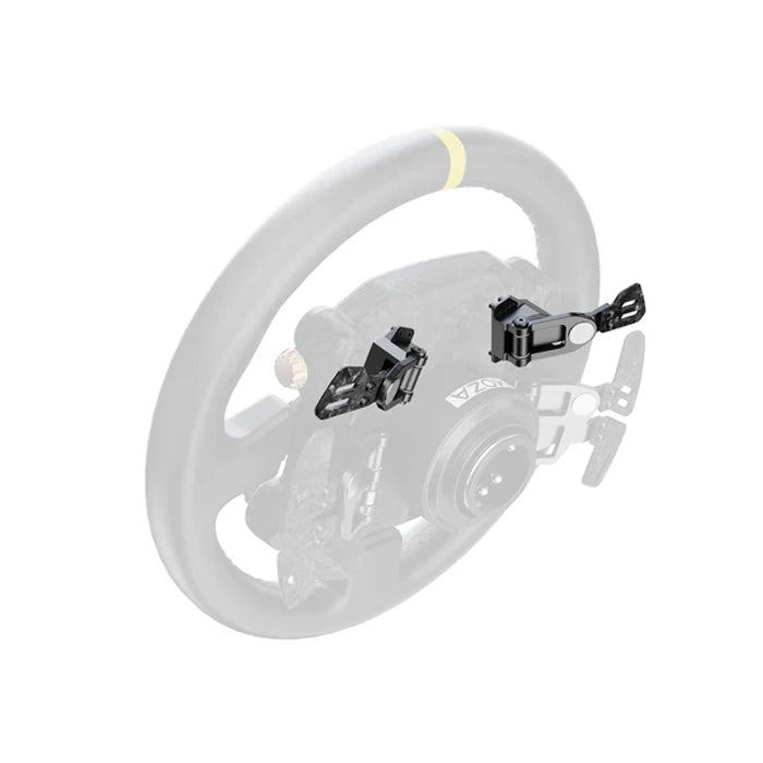 MOZA Paddle Add-On Kit for CS Pro Wheel on wheel side view