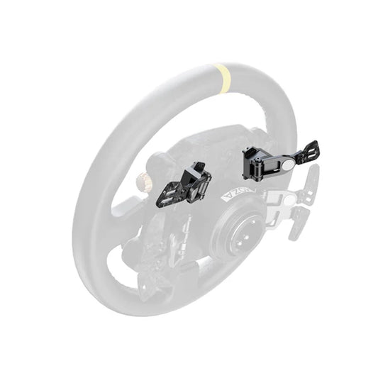 MOZA Paddle Add-On Kit for CS Pro Wheel on wheel side view
