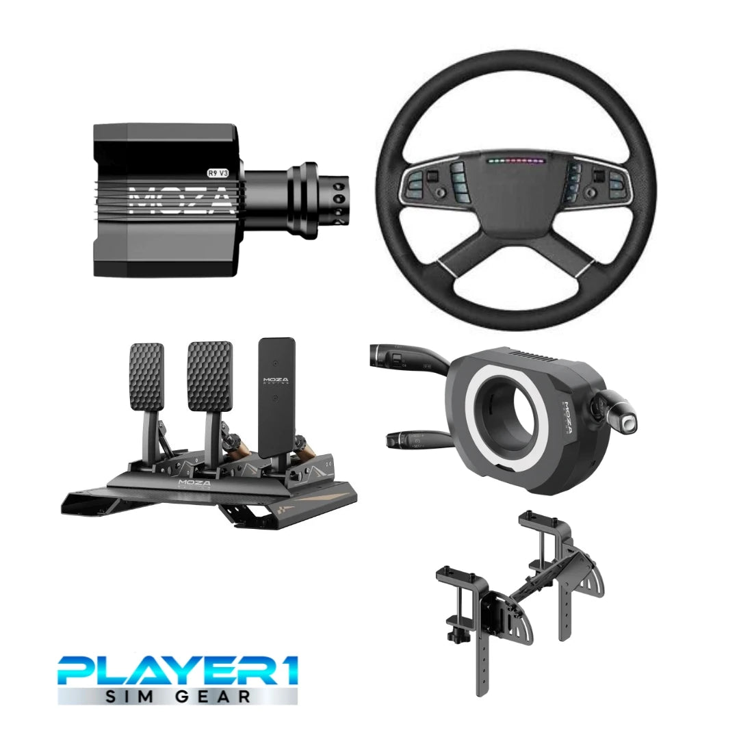 Moza R9 V3 Truck Bundle on Player1 Sim Gear