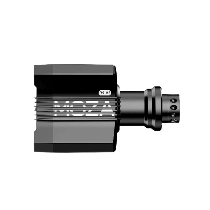 Moza R9 Drifter Bundle on Player1 Sim Gear for Sim Racing. Moza R9 wheel base, CSV2P wheel, SRP Load Cell pedals, Moza HBP Handbrake.