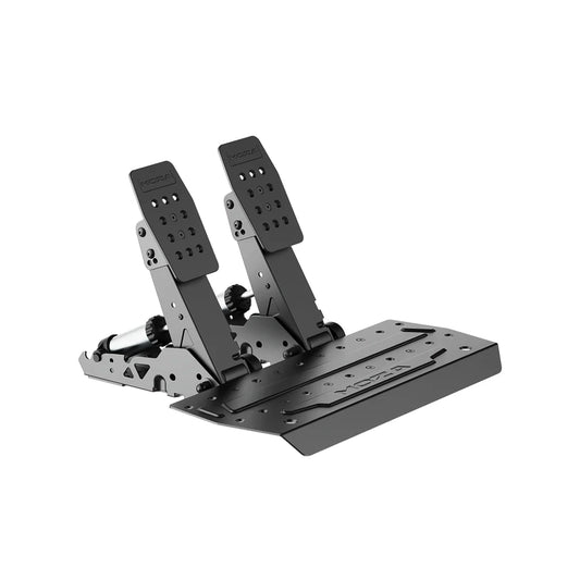 Moza SRP2 Pedals 100KG Load Cell 2 Pedal Set right front view