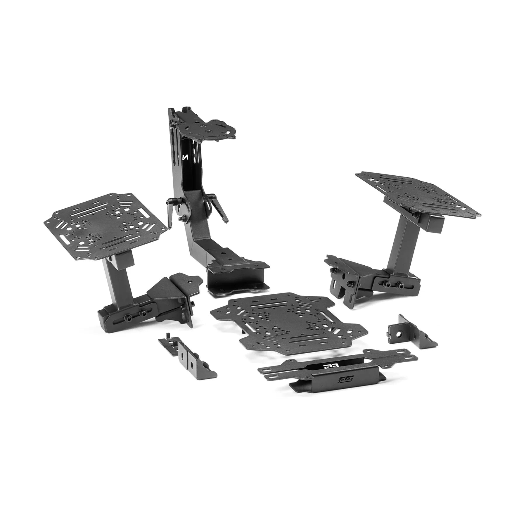 Next Level Racing Elite Flight Pack. Flight Simulator control mounts on Player1 Sim Gear.