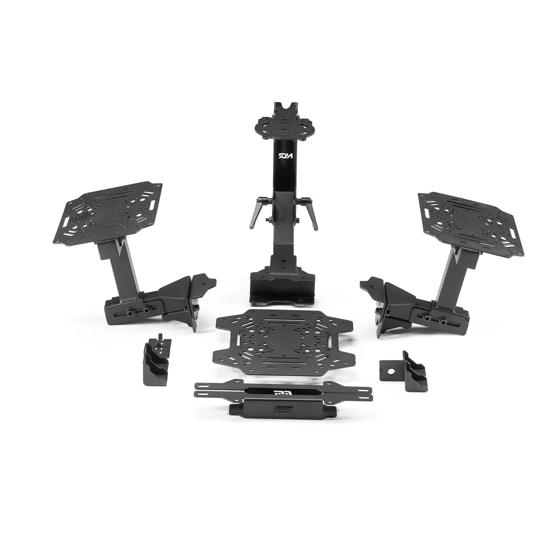 Next Level Racing Elite Flight Pack. Flight Simulator control mounts on Player1 Sim Gear.