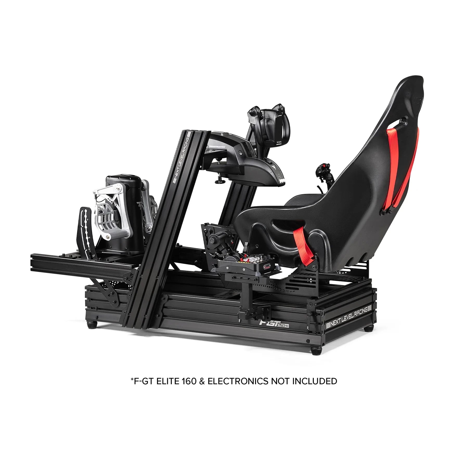 Next Level Racing Elite Flight Pack. Flight Simulator control mounts on Player1 Sim Gear.