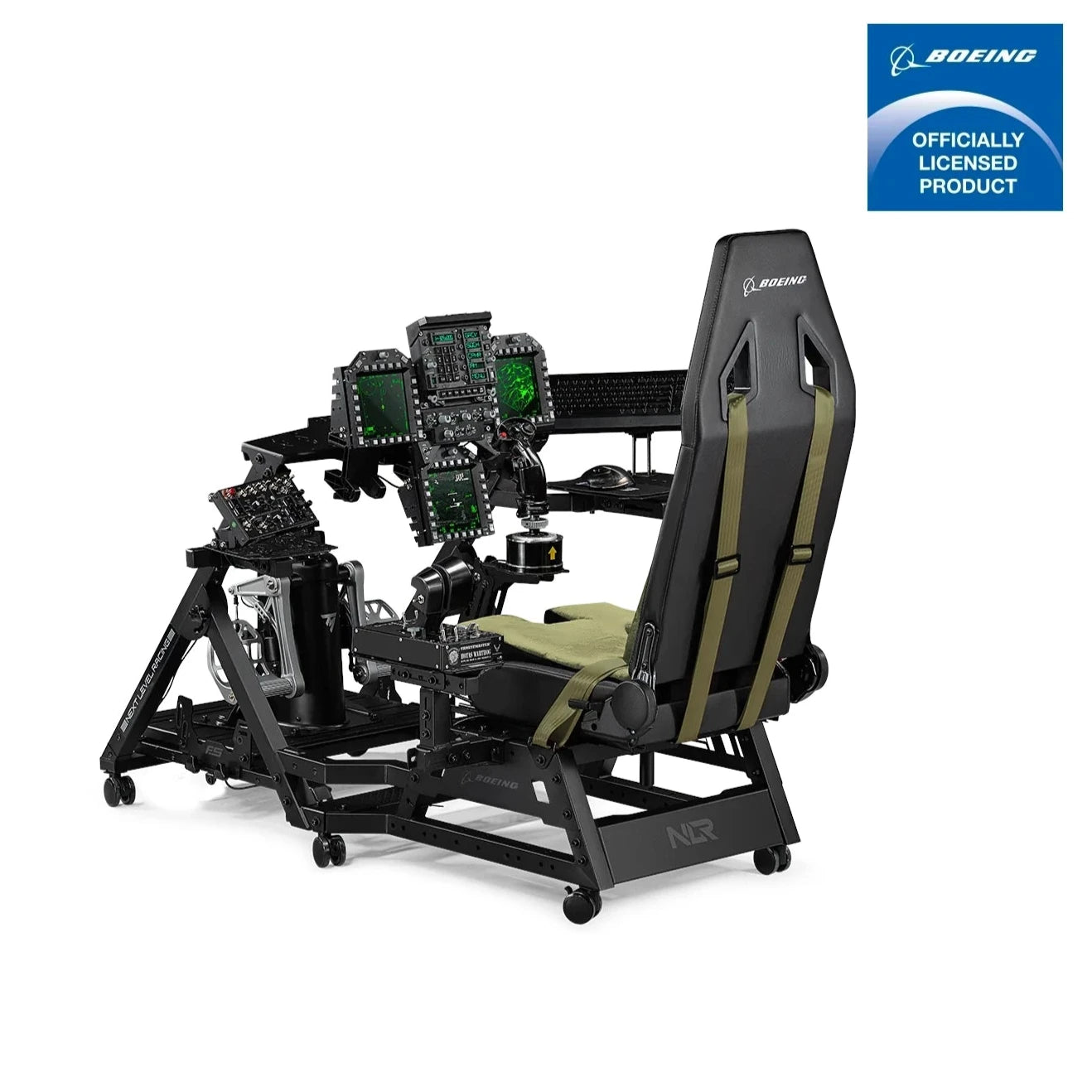 Next Level Racing Flight Simulator Pro Boeing Military Edition for Flight Sims on Player1 Sim Gear