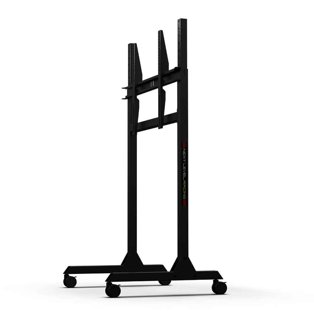 Next Level Racing Free Standing Single Monitor Stand Supports 24”- 85” - Carbon Grey