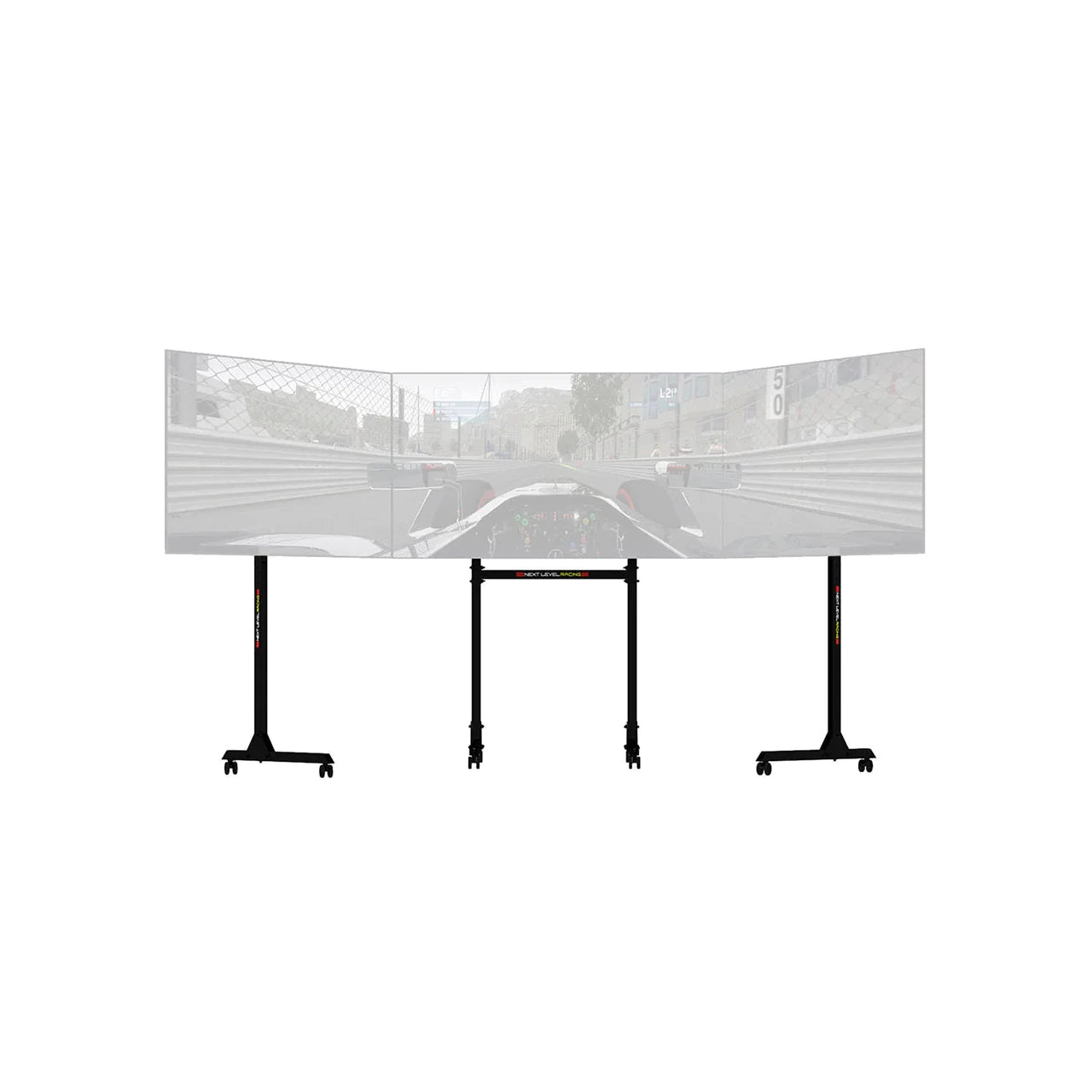 Next Level Racing Free Standing Triple Monitor Stand 3 x 32- 65”