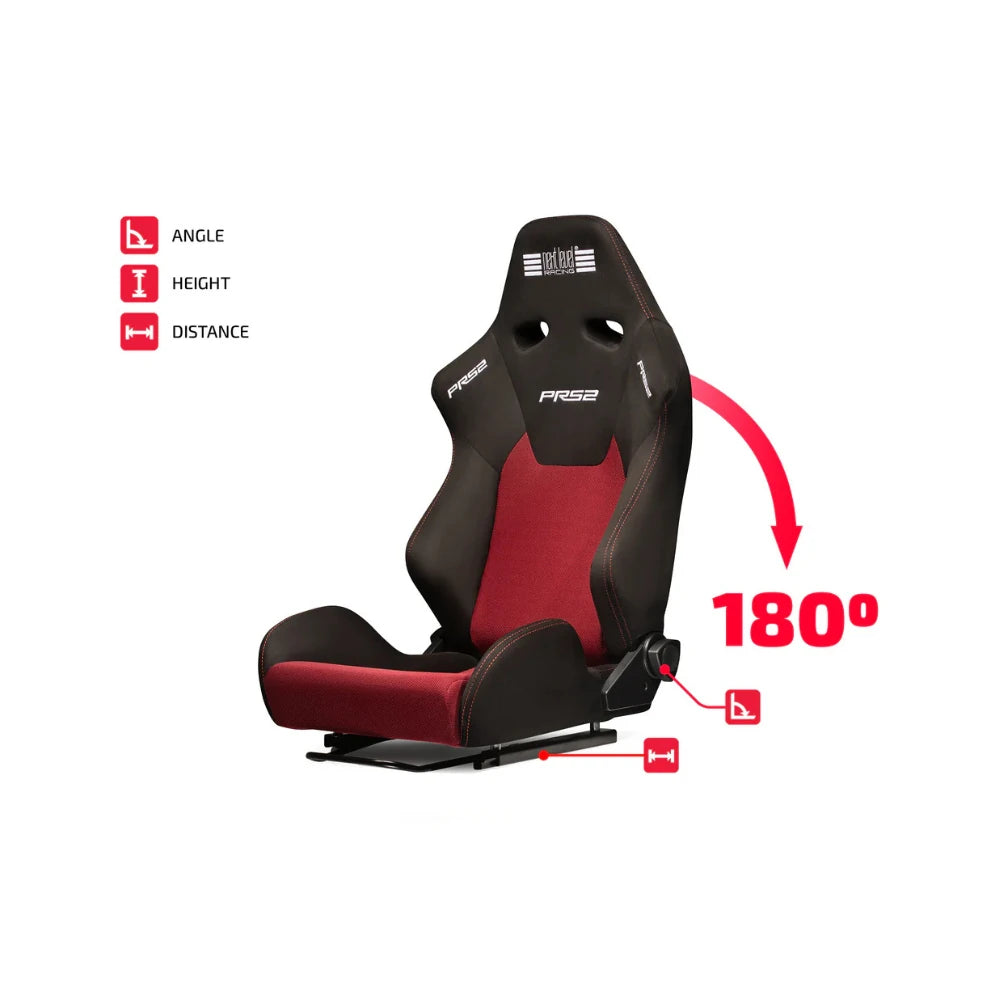Next Level Racing PRS2 Performance Reclining Sim Racing Seat for Sim Racing on Player1 Sim Gear