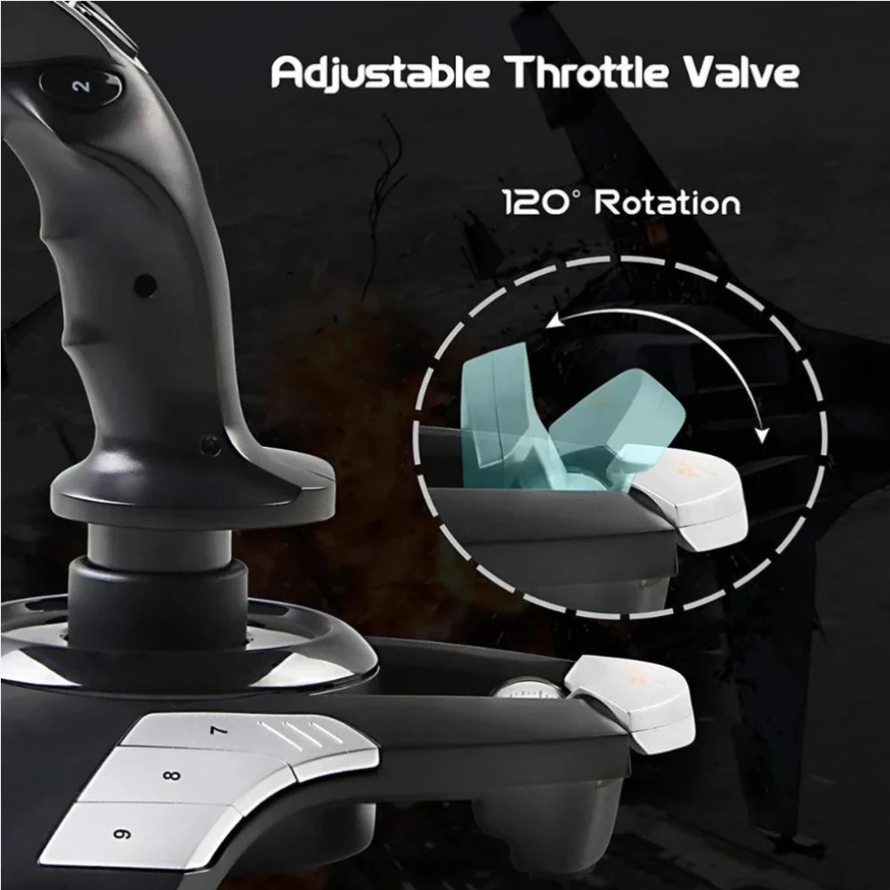 PXN-F16 Flight Joystick for PC-Blackfor Sim Racing on Player1 Sim Gear