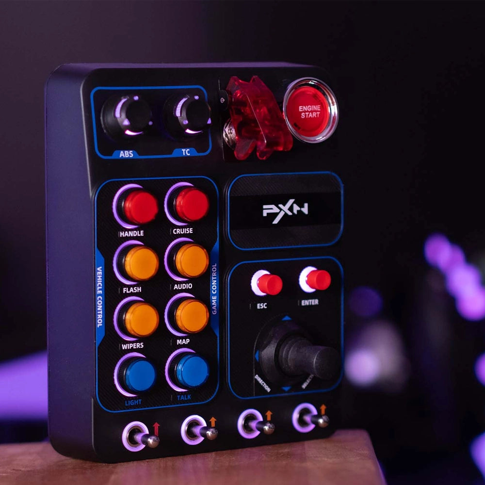 PXN CB1 Programmable Control Box Black For PC
