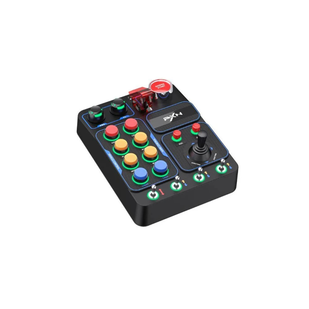 PXN CB1 Programmable Control Box Black For PC For PC for Sim Racing on Player1 Sim Gear