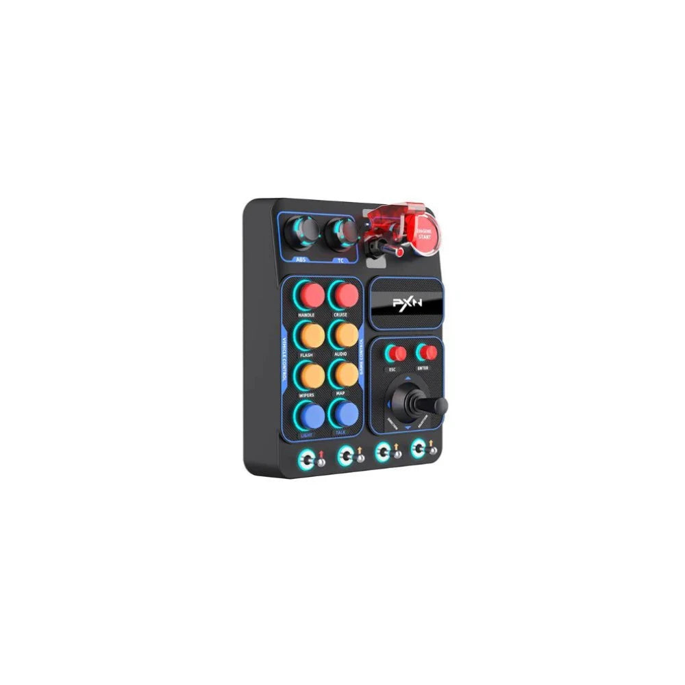 PXN CB1 Programmable Control Box Black For PC For PC for Sim Racing on Player1 Sim Gear