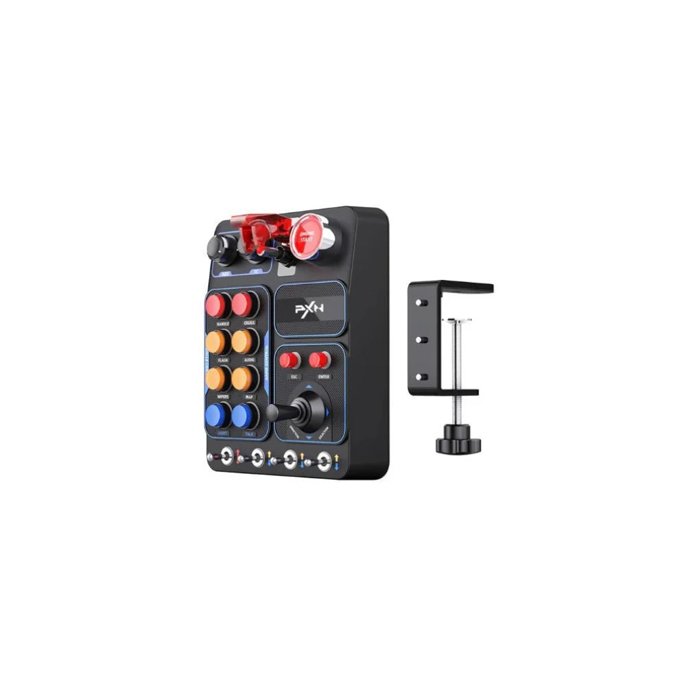 PXN CB1 Programmable Control Box Black For PC For PC for Sim Racing on Player1 Sim Gear