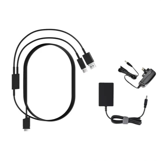 Pimax Crystal Light Cable 5m with Power Adapter on Player1 Sim Gear