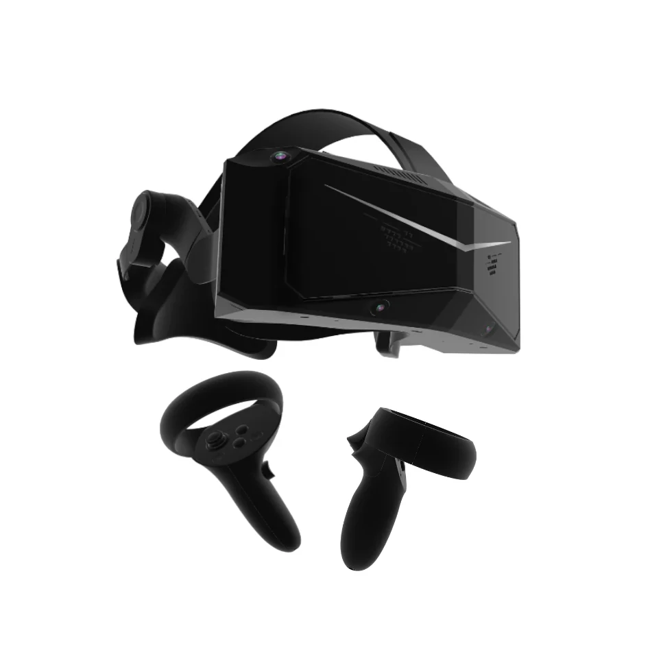 Pimax Crystal Light VR Headset on Player1 Sim Gear. PCVR Flight Simulation and Sim Racing