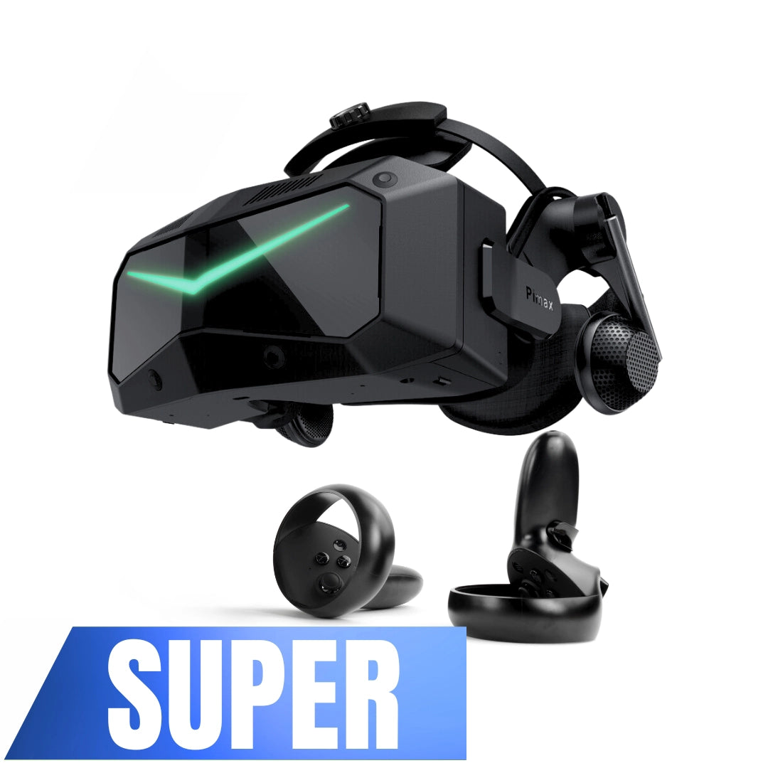 Pimax Crystal Super VR Headset Player1 Sim Gear. Official Australian Distributor.