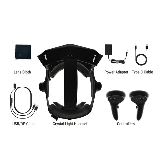 Pimax Crystal Light VR Headset on Player1 Sim Gear