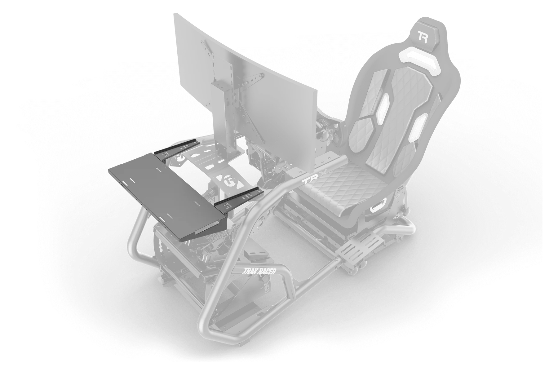 Trak Racer Computer PC Control Box Shelf for Trak Racer TR8 Pro and Alpine Racing TRX on Player1 Sim Gear