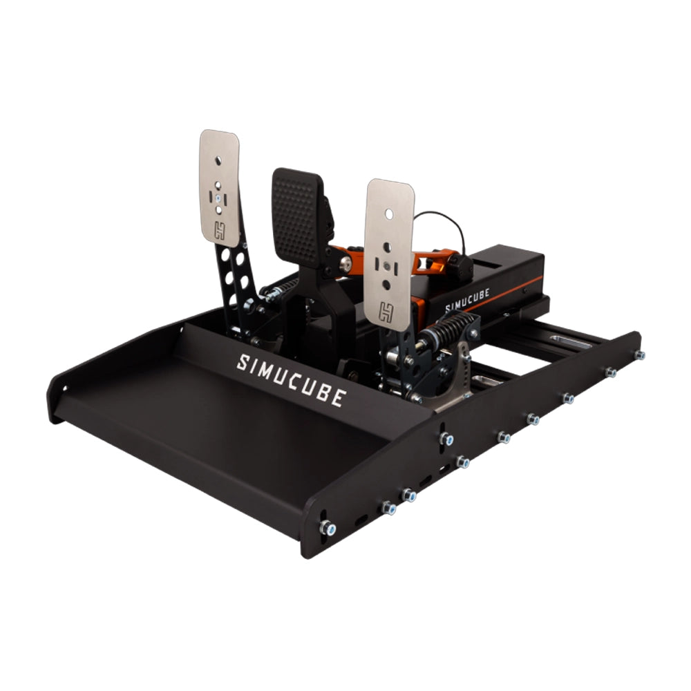Simucube Baseplate Mount for Heusinkveld Sprint Sim Pedals on Player1 Sim Gear