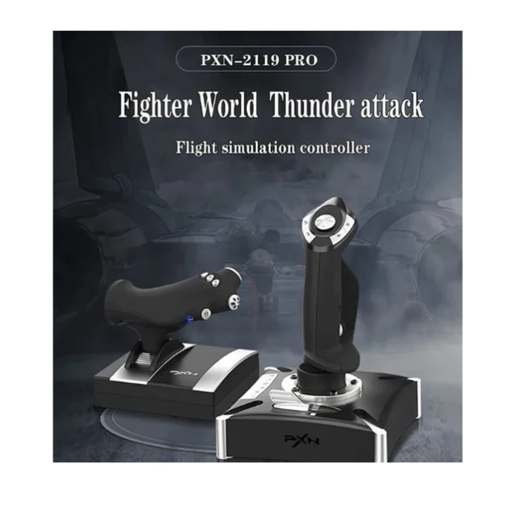 PXN-2119PRO Wired Flight Stick for PC & Consoles for Sim Racing on Player1 Sim Gear