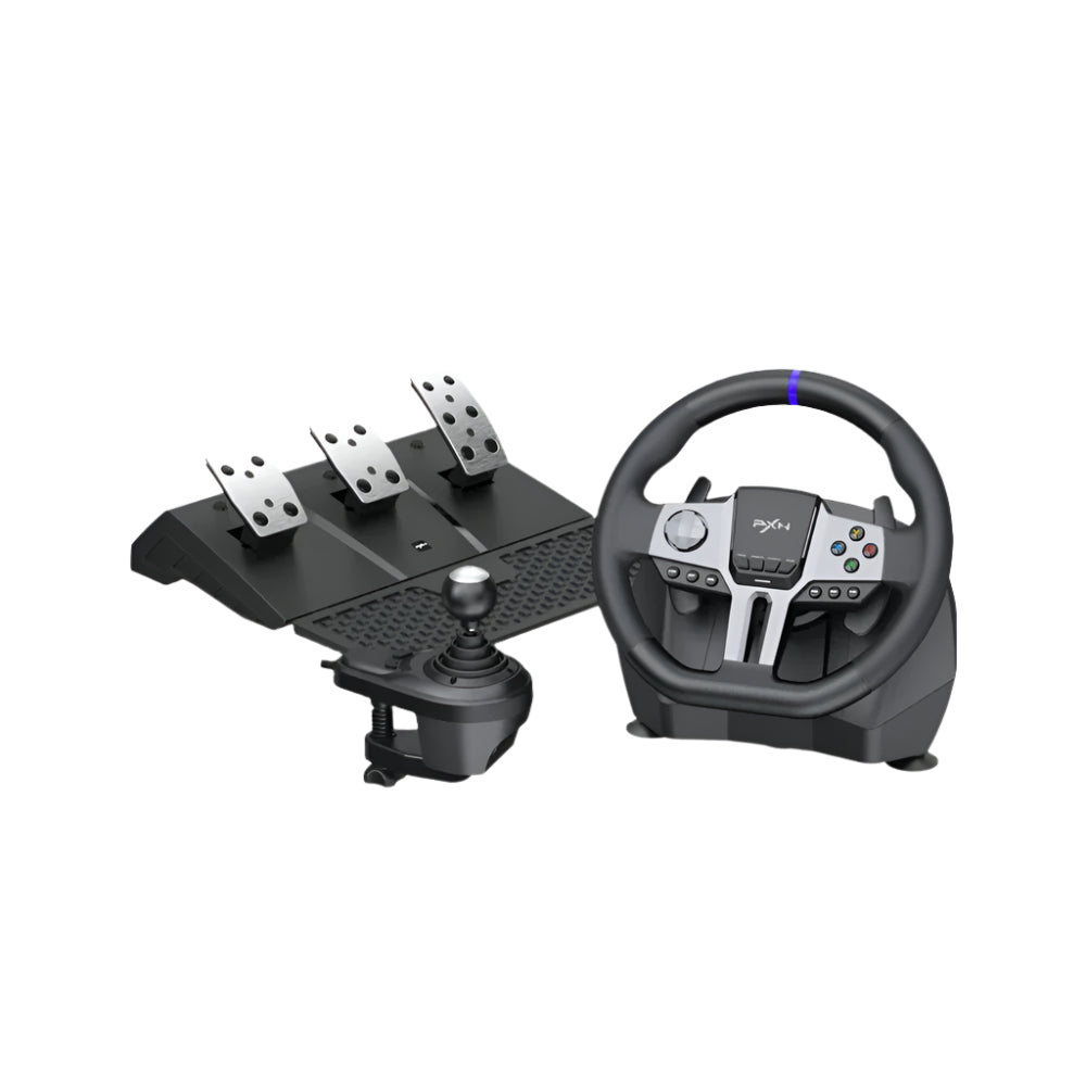 PXN V9 GEN2 Racing Wheel for Xbox PC PS4 Switch - 270/900 Wheel Pedals Shifter for Sim Racing on Player1 Sim Gear