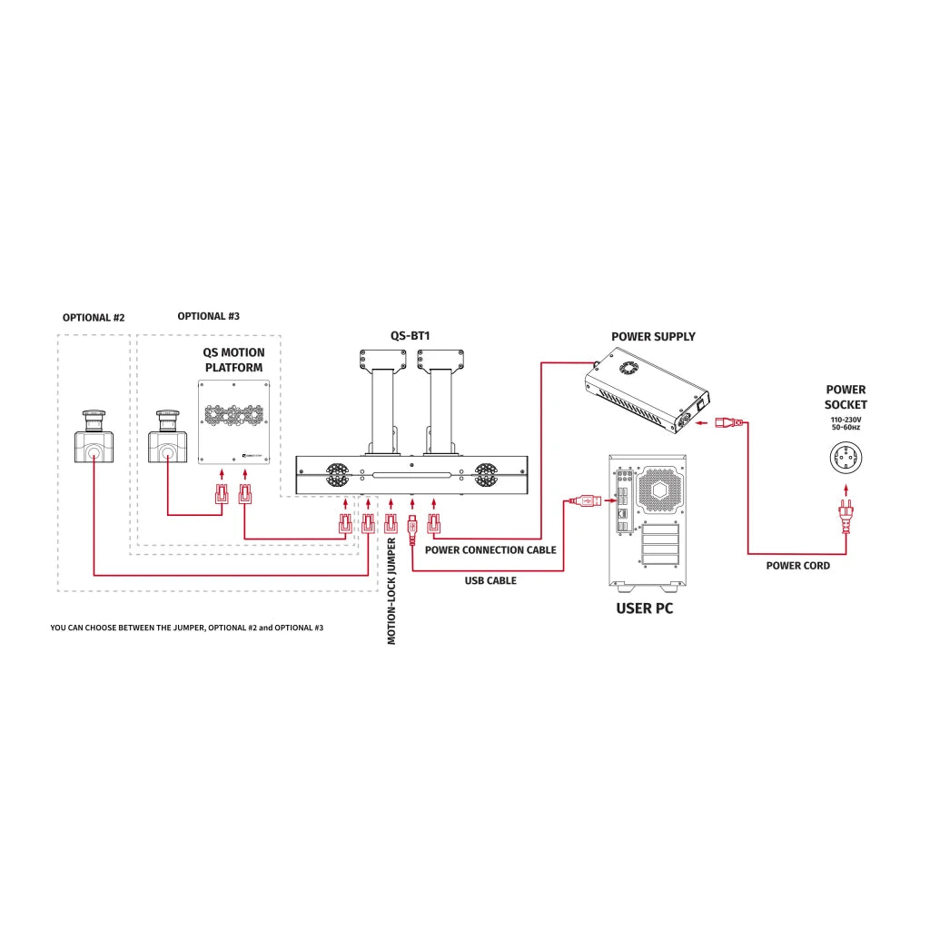 Qubic BT1 Belt Tensioner for Sim Racing on Player1 Sim Gear