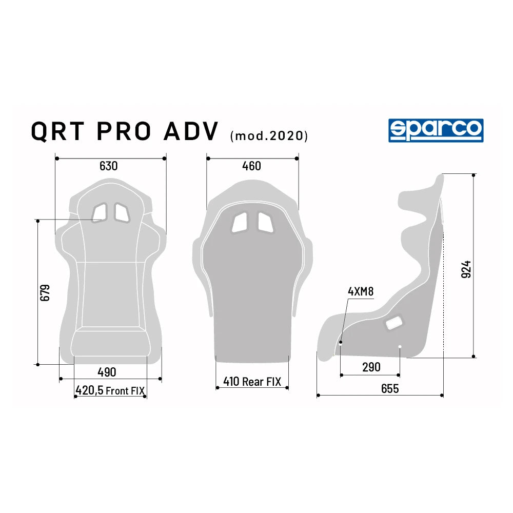 Sparco Racing Seat QRT PRO ADV