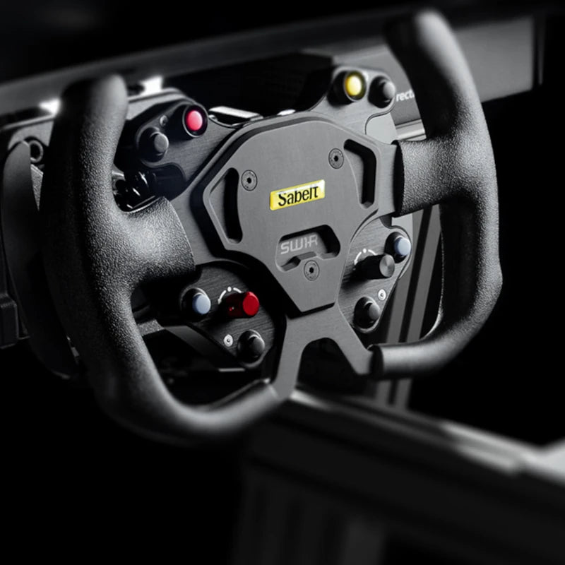 Ascher Racing Sabelt SW1-R Plus GT Wheel on Player1 Sim Gear Australia