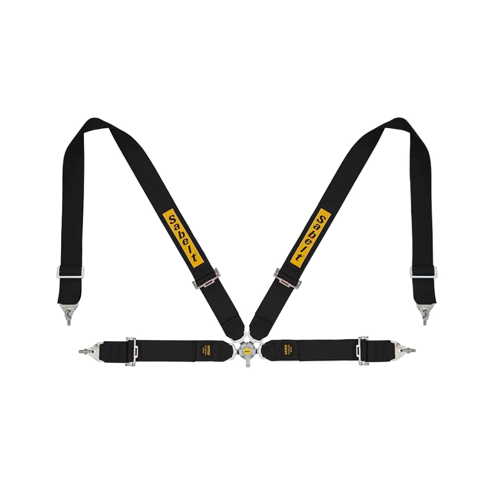 Sabelt Sim Racing® Sim Seatbelt (Deep Black) for Sim Racing on Player1 Sim Gear 