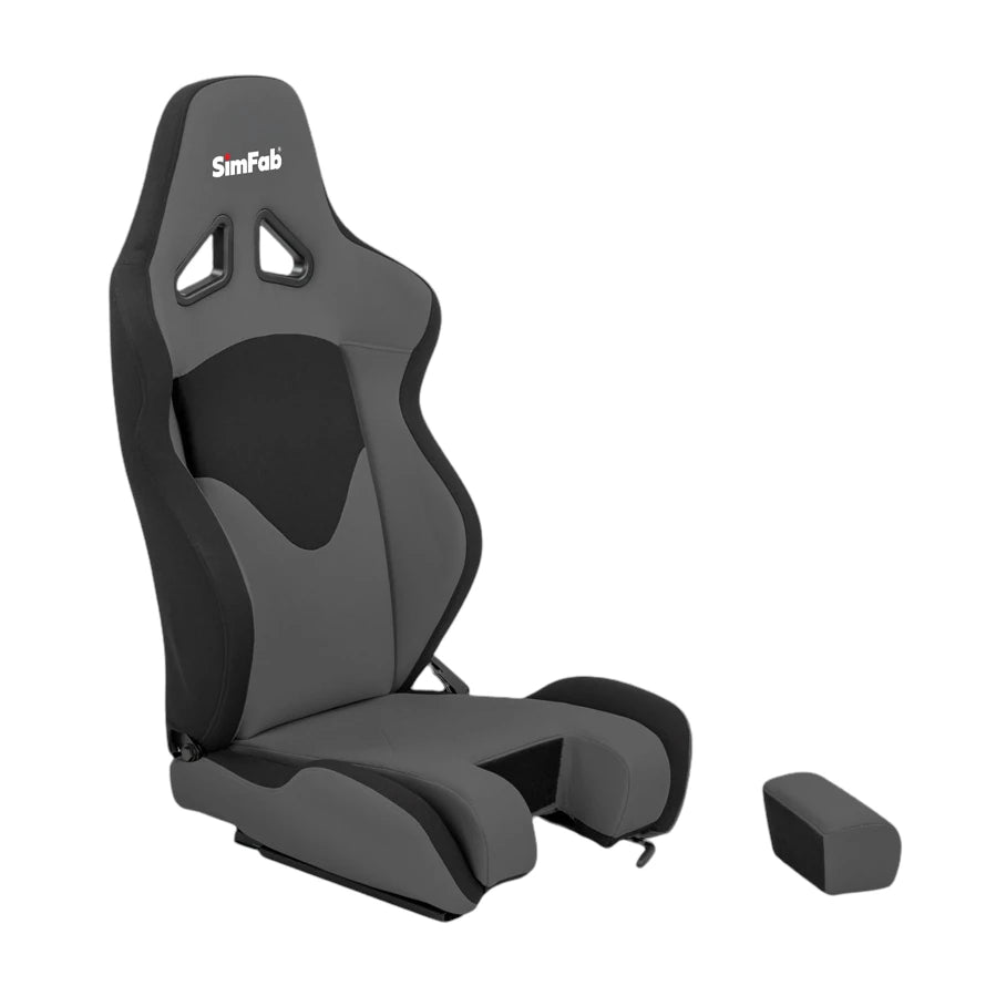 SimFab Flight and Racing Seat with Removable Foam Insert Official Australian Distributor on Player1 Sim Gear