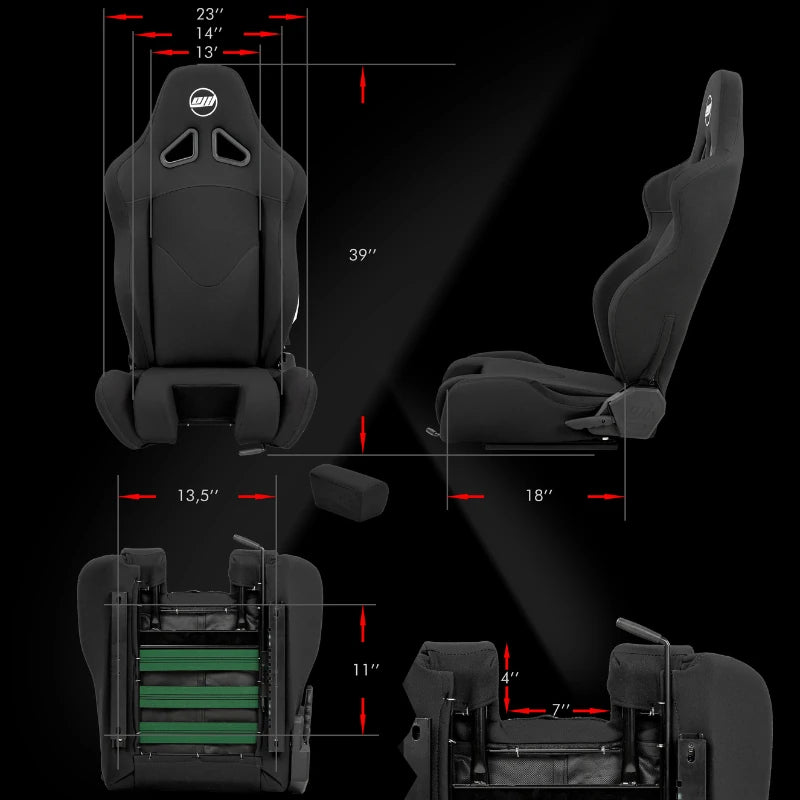 SimFab Flight and Racing Seat with Removable Foam Insert Official Australian Distributor on Player1 Sim Gear