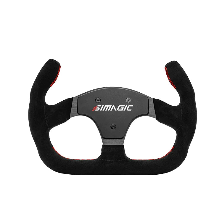 Simagic P-325C Wheel Rim - 325 mm Diameter Sim Racing Rim. Leather or Alcantara on Player1 Sim Gear