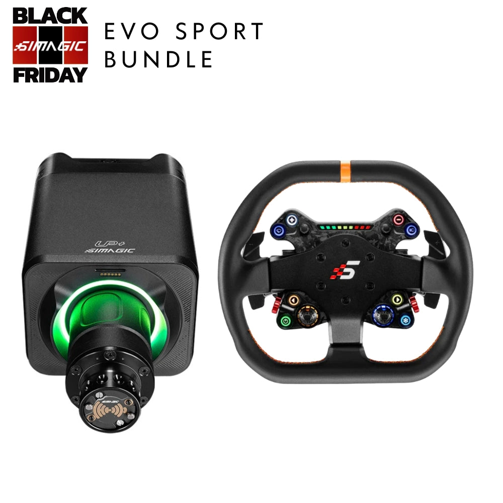 Simagic Alpha Evo Sport Bundle | Black Friday Special
