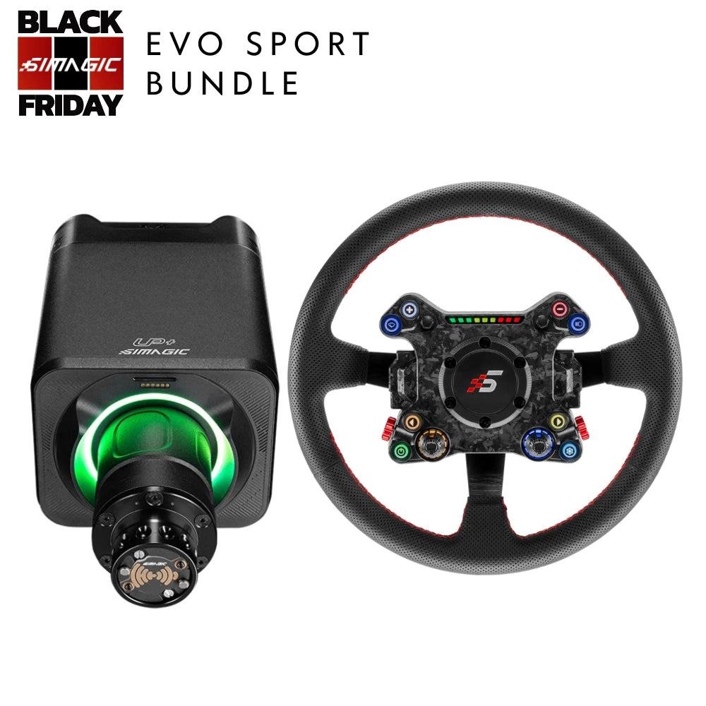 Simagic Alpha Evo Sport Bundle | Black Friday Special