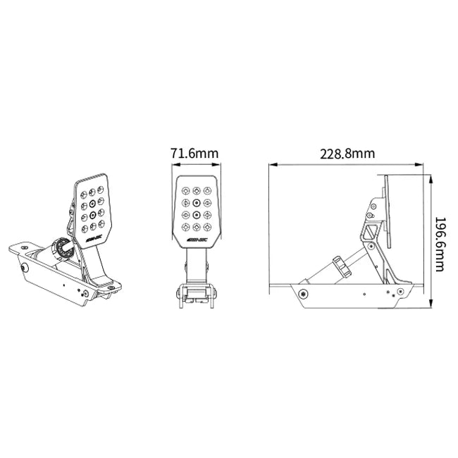 Simagic P500 Clutch Pedal