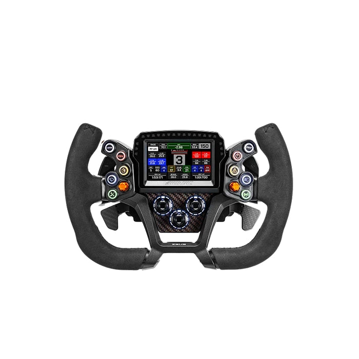 Simagic Zeus GT Replacement Rim - 300MC Open-Top (Suede) on Player1 Sim Gear