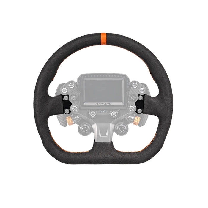 Simagic Zeus Sport Replacement Rim - 320CD D-Shape (Suede)