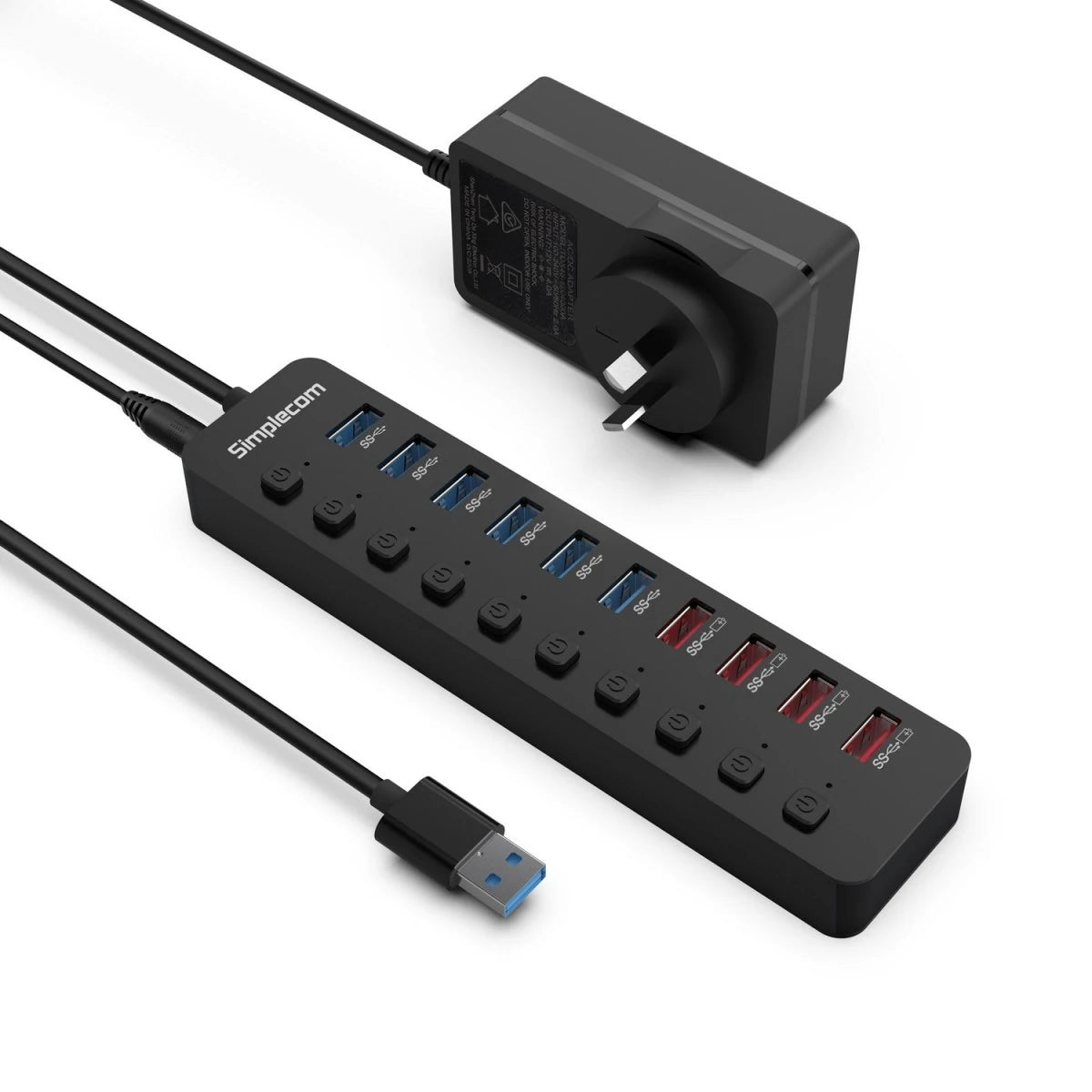 Simplecom CHU810 USB Hub on Player1 Sim Gear