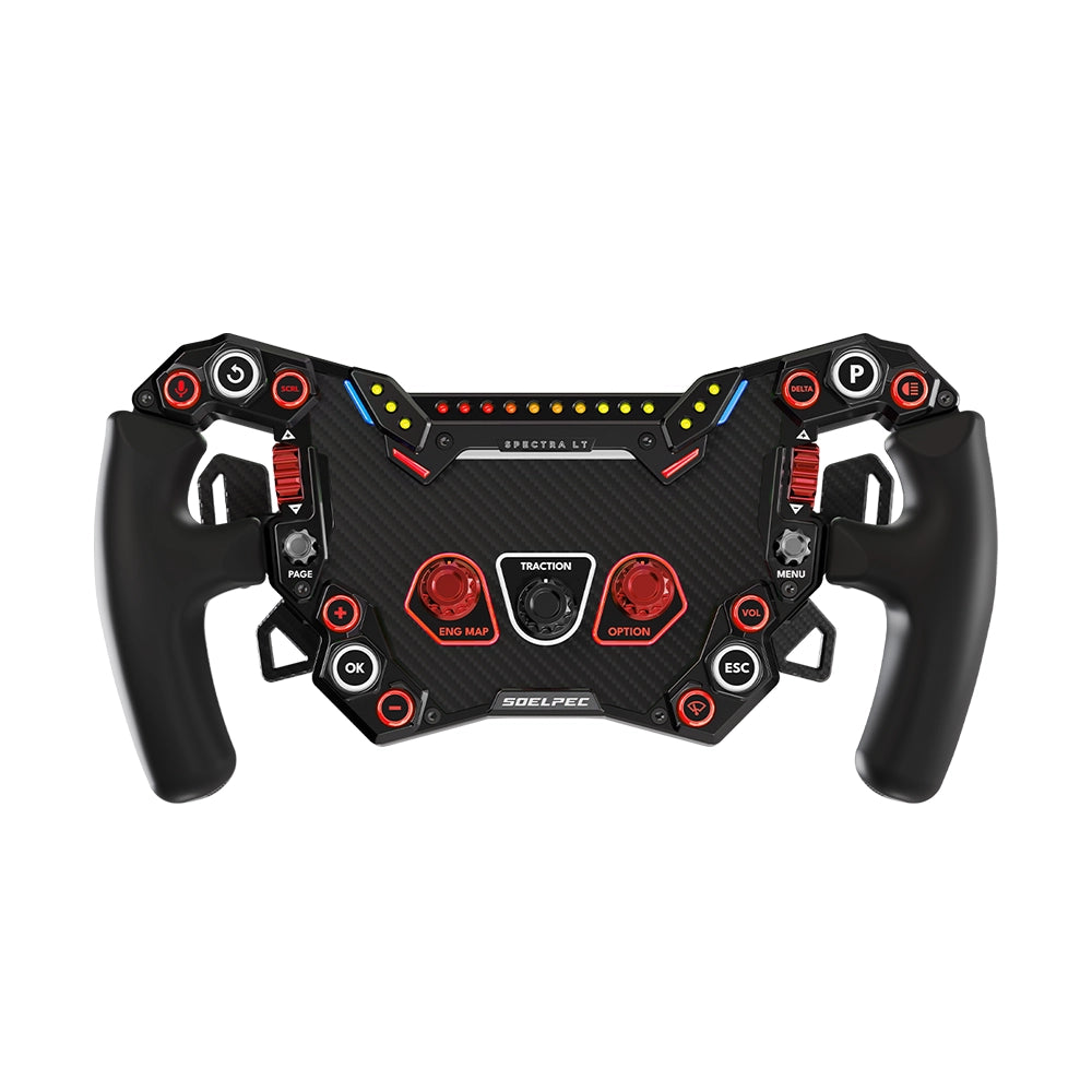 Soelpec Spectra LT Sim Racing Wheel on Player1 Sim Gear Australia